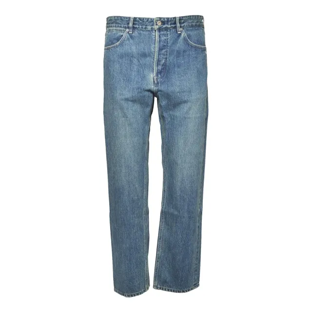Jil Sander J47KA0266J45291 Jeans Uomo Blu Cotone