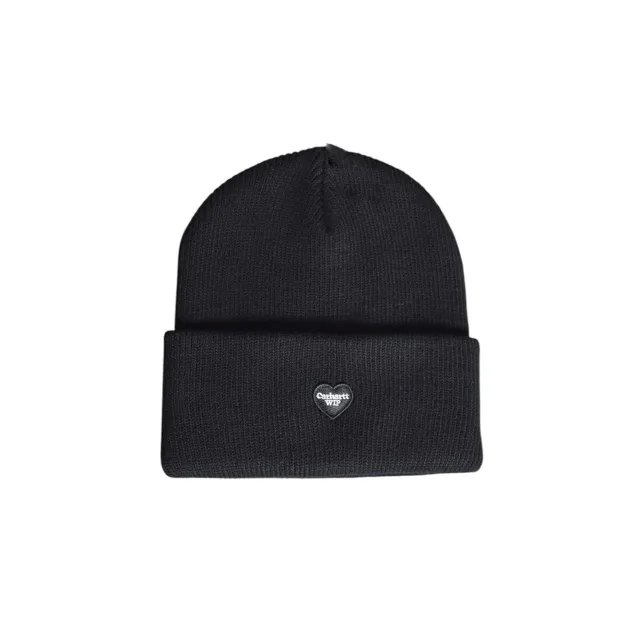 Carhartt Wip Small Heart I037107 berretto nero UNI invernale
