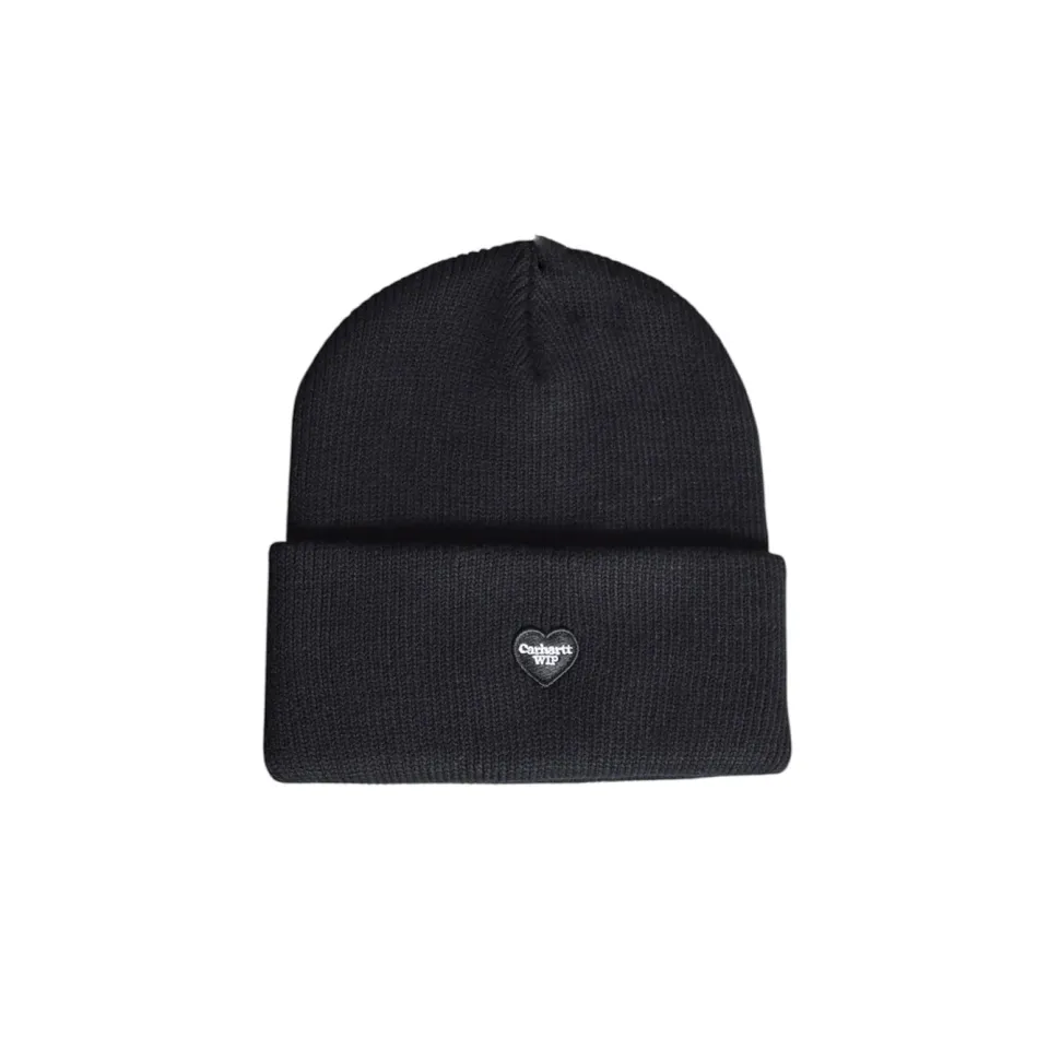 Carhartt Wip Small Heart I037107 berretto nero UNI invernale