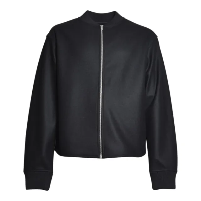 Jil Sander J22HG0102J40045 Giubbino Nero Lana