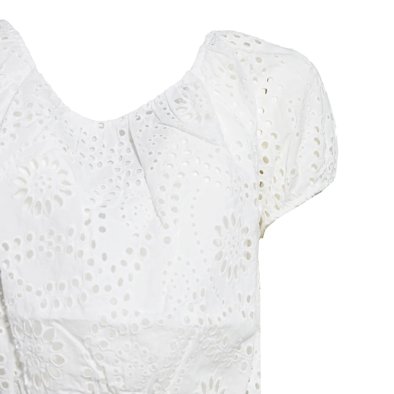 Saint Barth GIA0001 top bambina sangallo bianco cotone