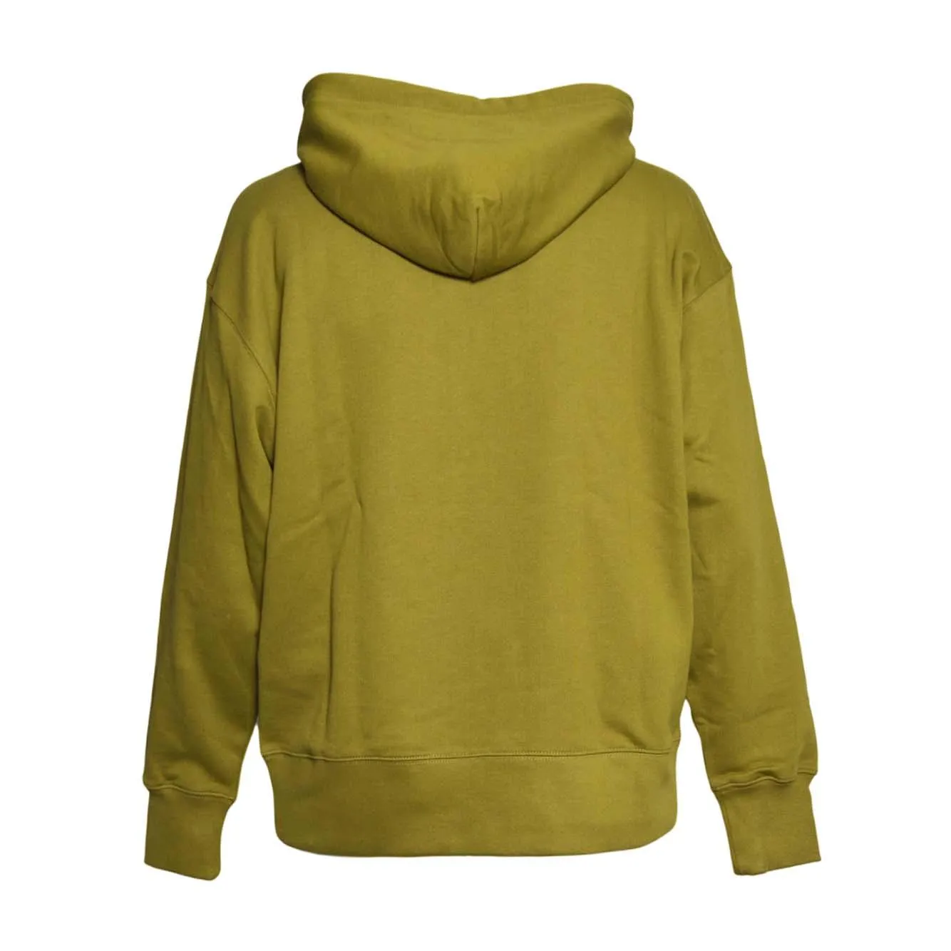 MSGM 3940MM515257799 felpa verde militare cotone