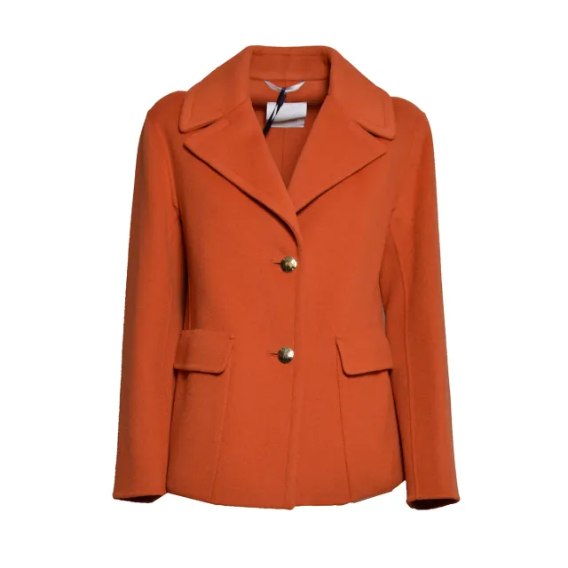 S Max Mara Sissy 2629046031600 Cappotto Arancione 40