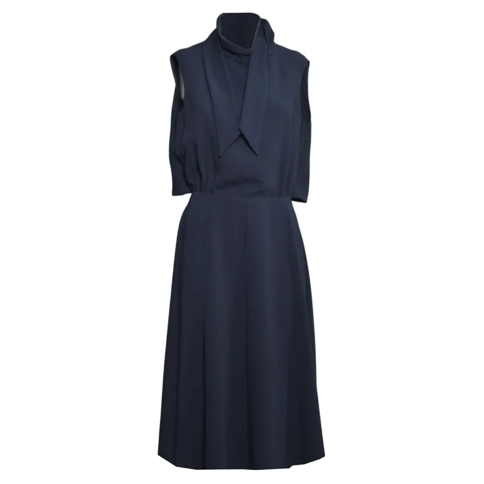 Aspesi 2970P001 Abito Blu Notte Donna Elegante 42