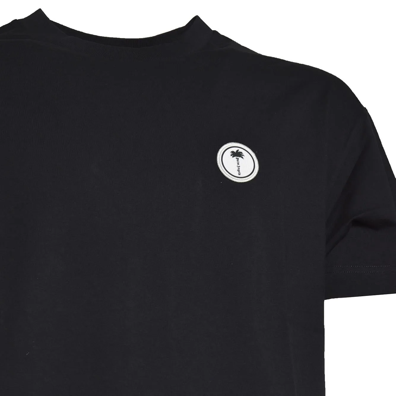 Palm Angels PMAA109 tree logo t-shirt nera