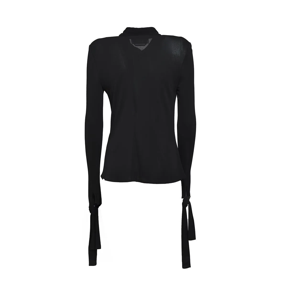 MSGM 3542MDE02237812 camicia nera 44 in viscosa