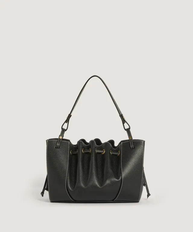 Rodier borsa Victoria pelle nera tracolla