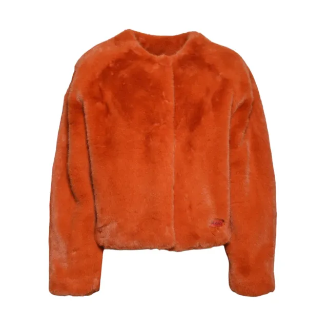 Max&Co Junior MX0371MX01S giubbotto pelliccia arancione 14A