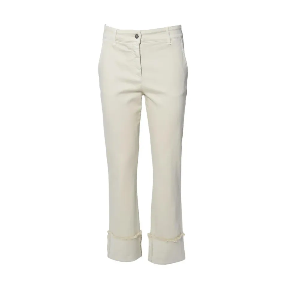 Room52 Vida T800TRF07 pantalone beige denim stretch