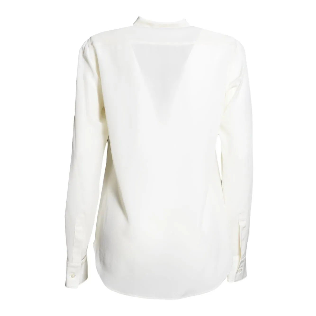 Aspesi 5422F753 05071 camicia seta panna 38-44