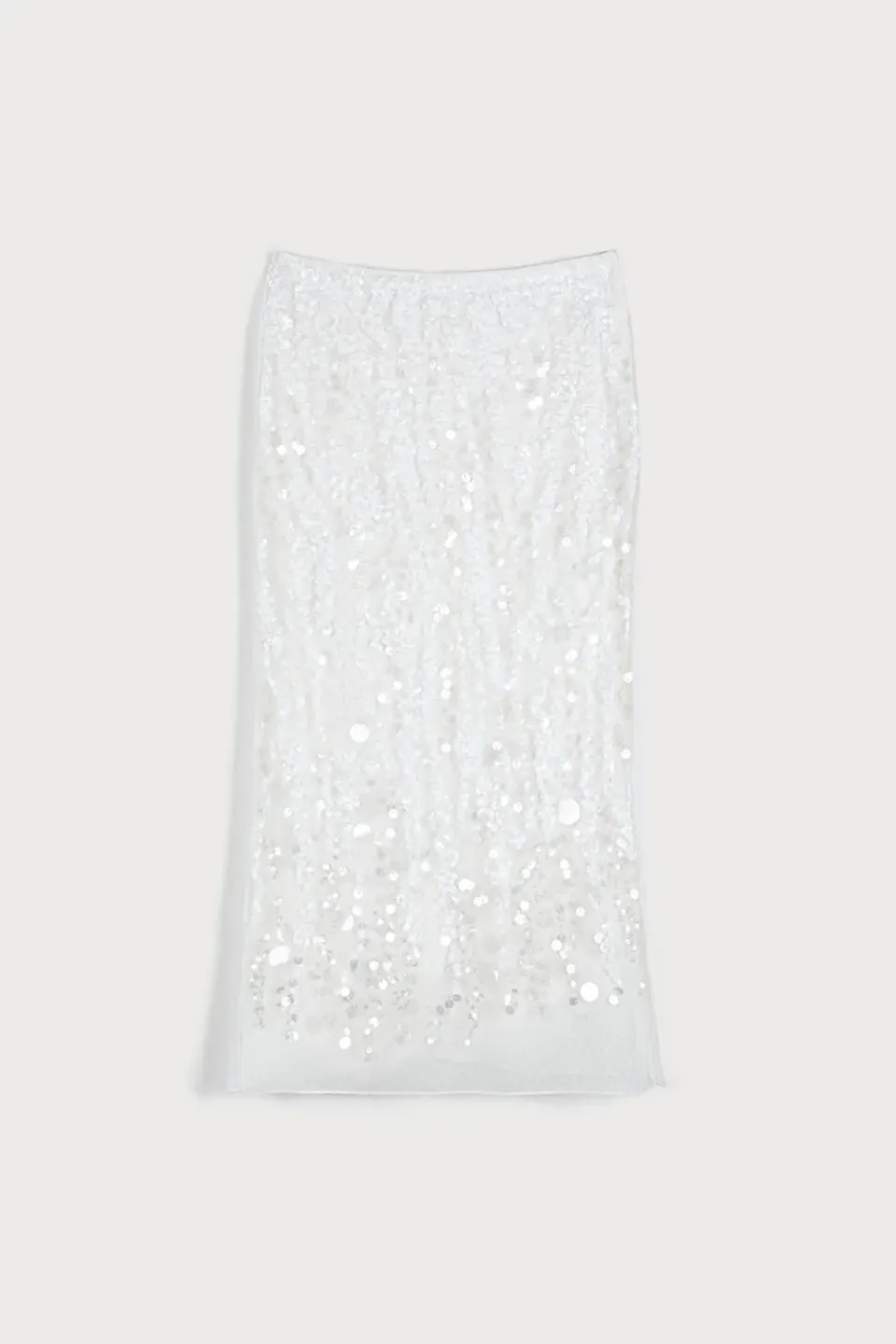 Ports 1961 gonna bianca optic paillettes elegante