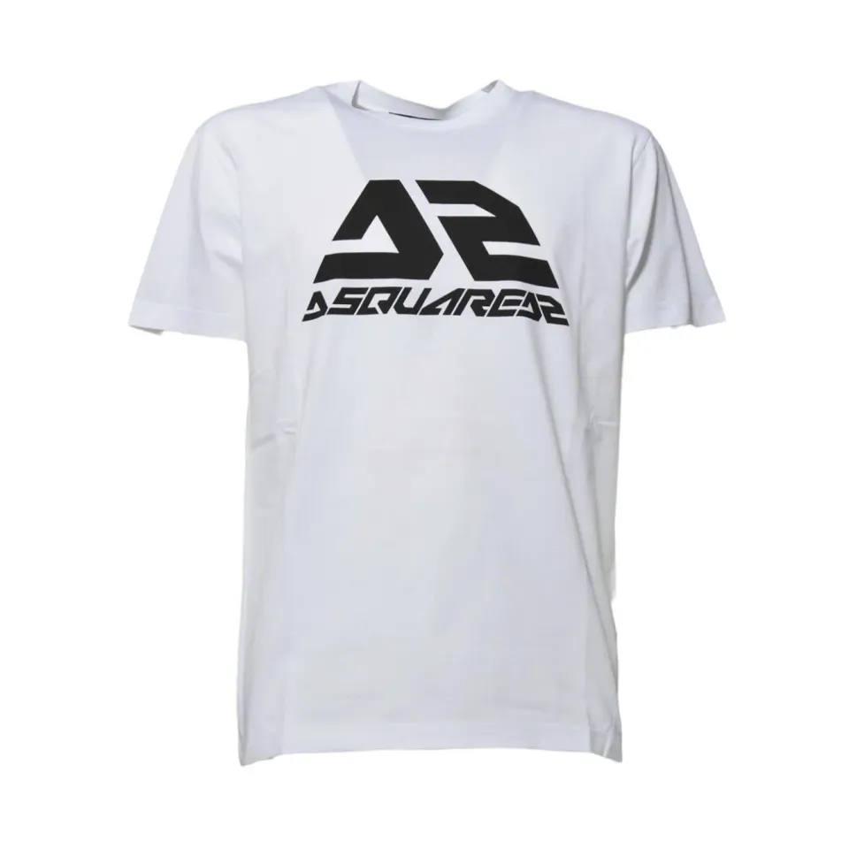 Dsquared2 S71GD1544 t-shirt uomo bianco cotone