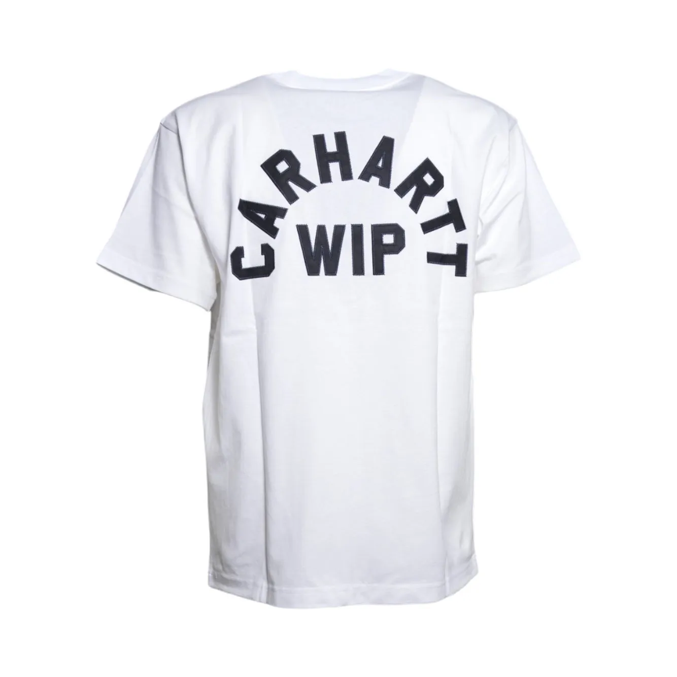 Carhartt WIP Arch Script I037255 T-shirt Cotone Blu Notte