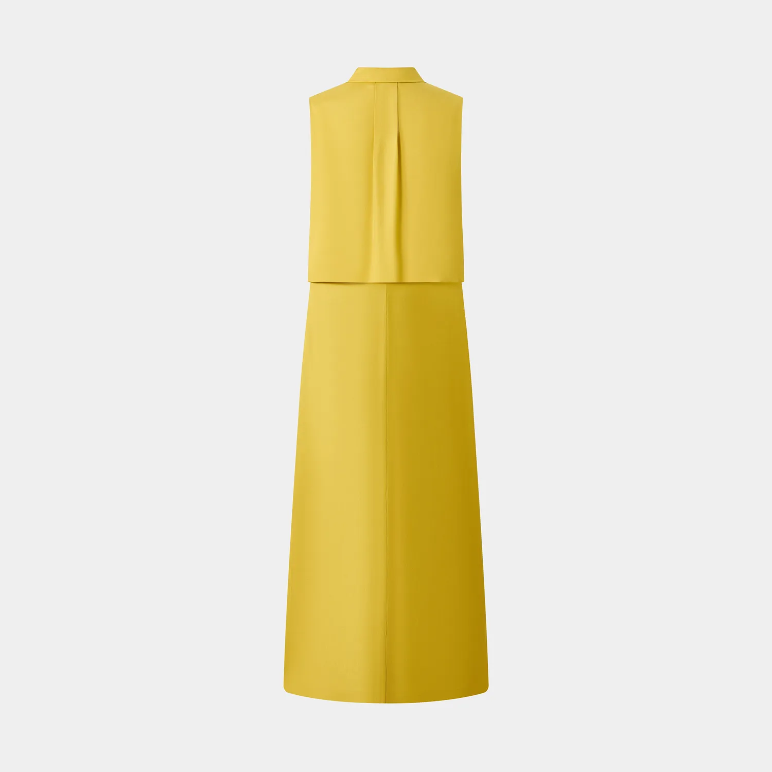 PORTS SS25 vestito giallo Golden Glow con bottoni