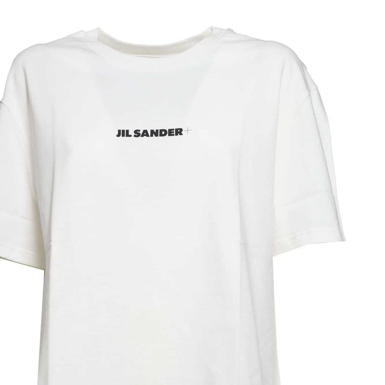 Jil Sander+ J47GC0122J20103 T-shirt natural cotone bio
