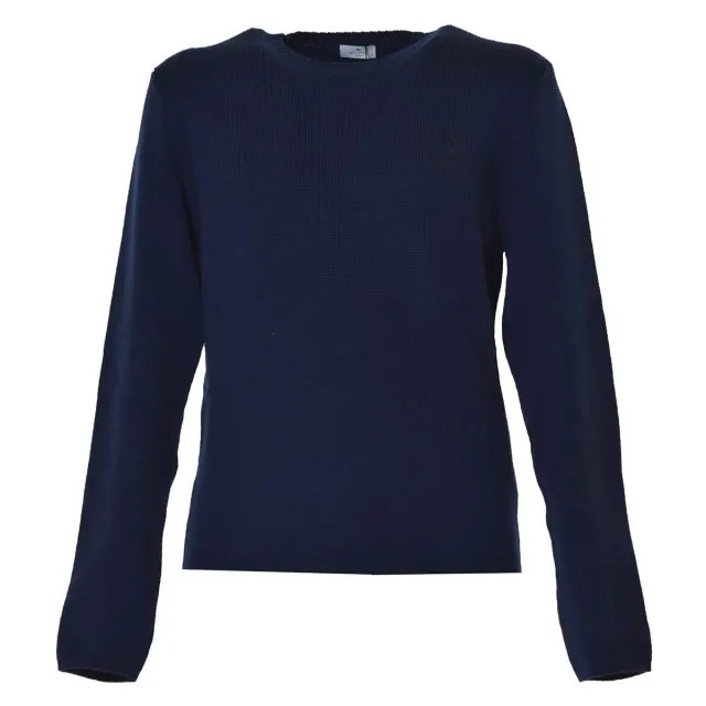 Etro 1N8009967 pullover lana donna blu
