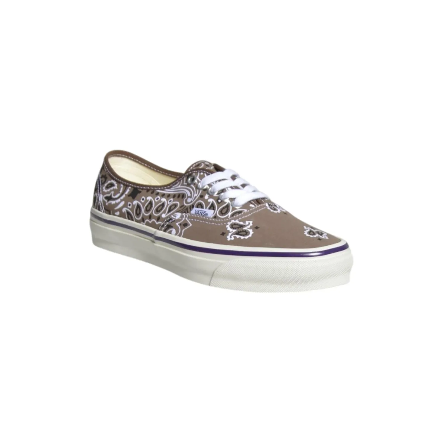 Vans LX Authentic 44 Sneakers uomo marrone viola bandana