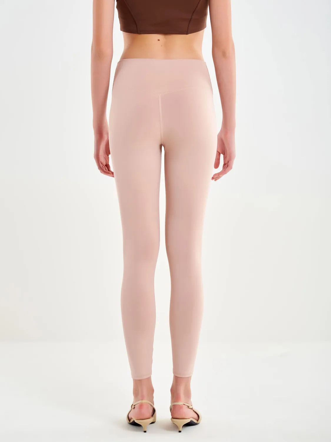 Vicolo Leggings Tessuto Tecnico leggings rosa modellante