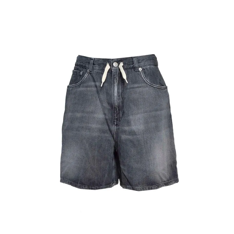 MM6 Maison Margiela M60280MM02L bermuda denim nero
