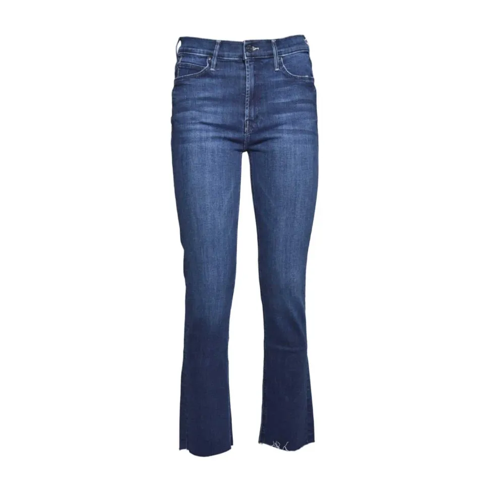 Mother 1906104B Dazzler jeans ankle fray denim