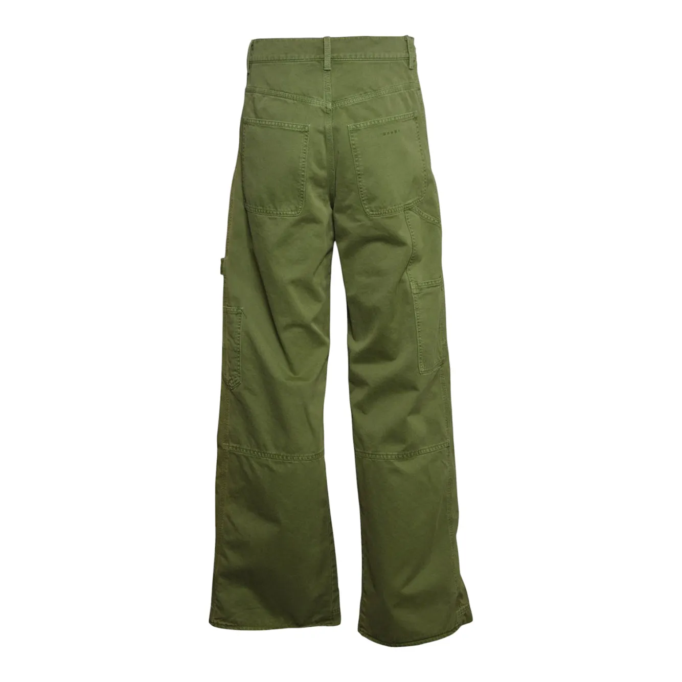 Marni PAMA0662GXUSCZ27 pantalone verde donna