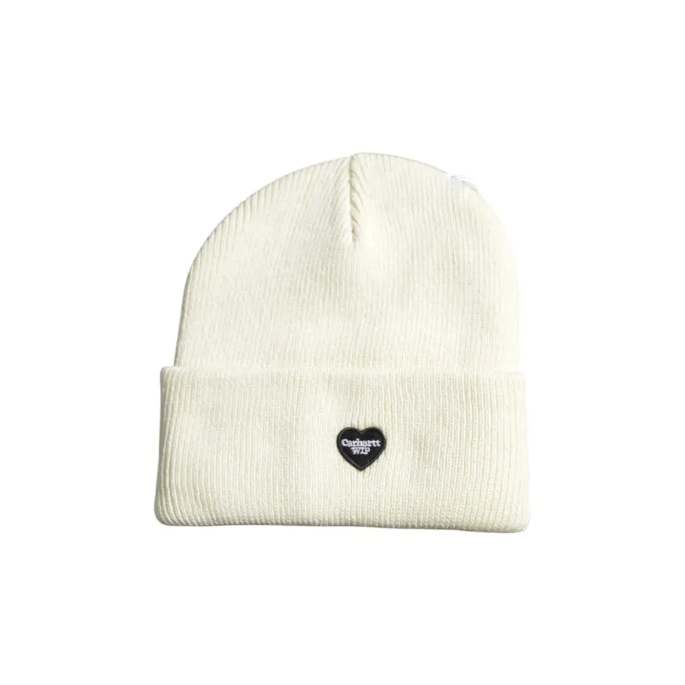 Carhartt Wip I037107 Small Heart berretto panna