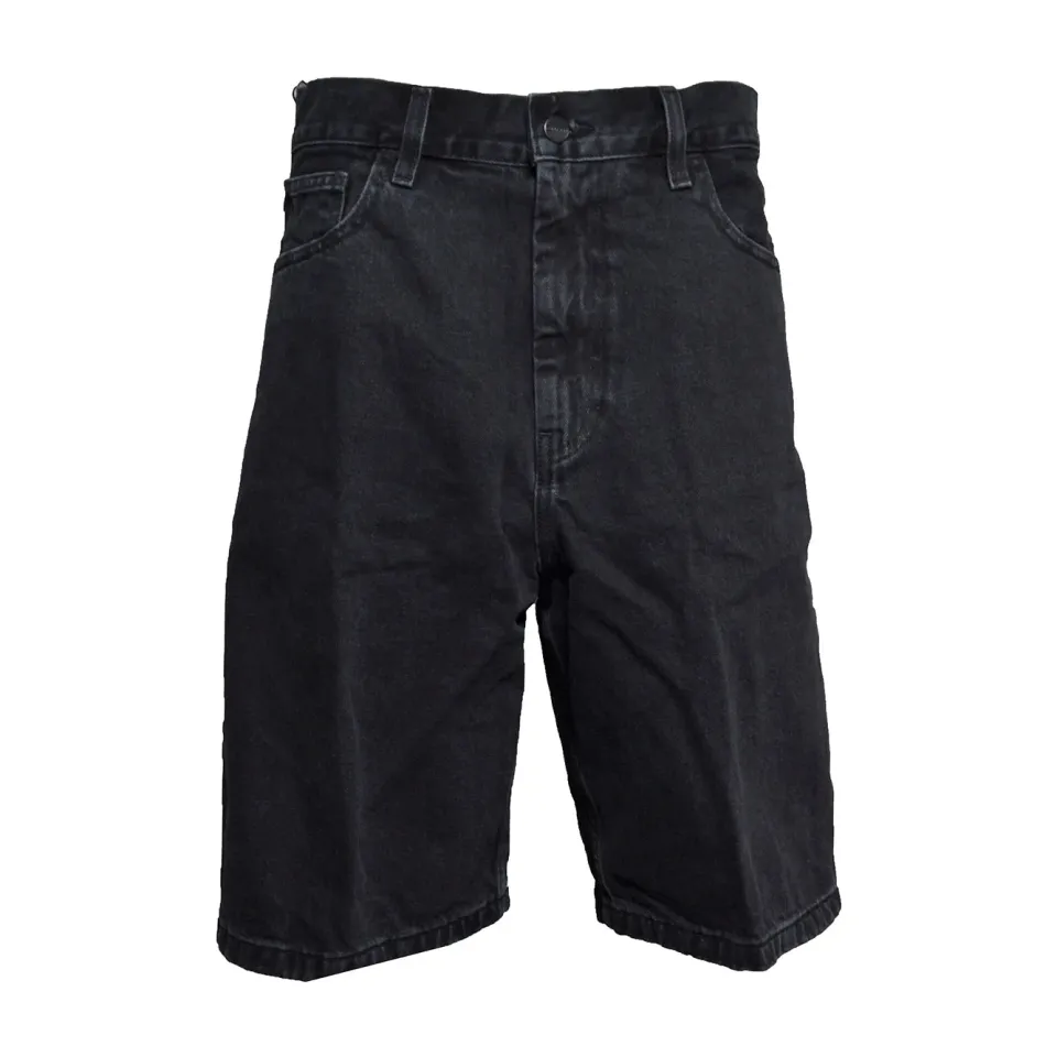 Carhartt WIP Brandon I037021 shorts neri denim