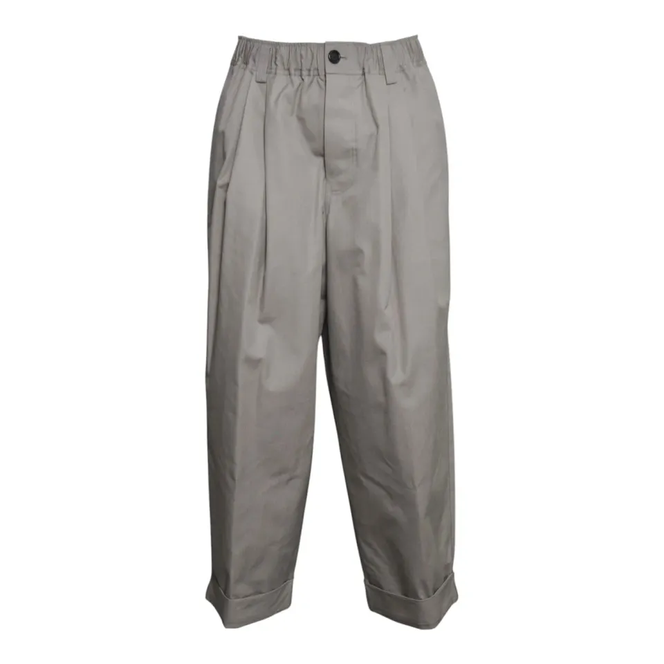 Marni PUMU0347J0UTC646 pantalone beige autunno inverno