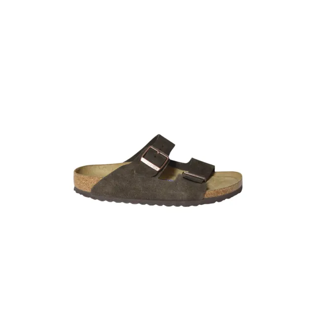 Birkenstock Arizona SFB sandali mocca pianta stretta