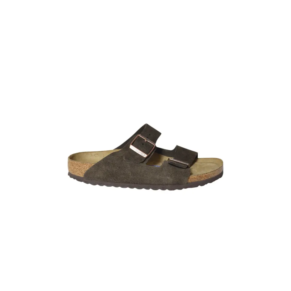 Birkenstock Arizona SFB sandali mocca pianta stretta