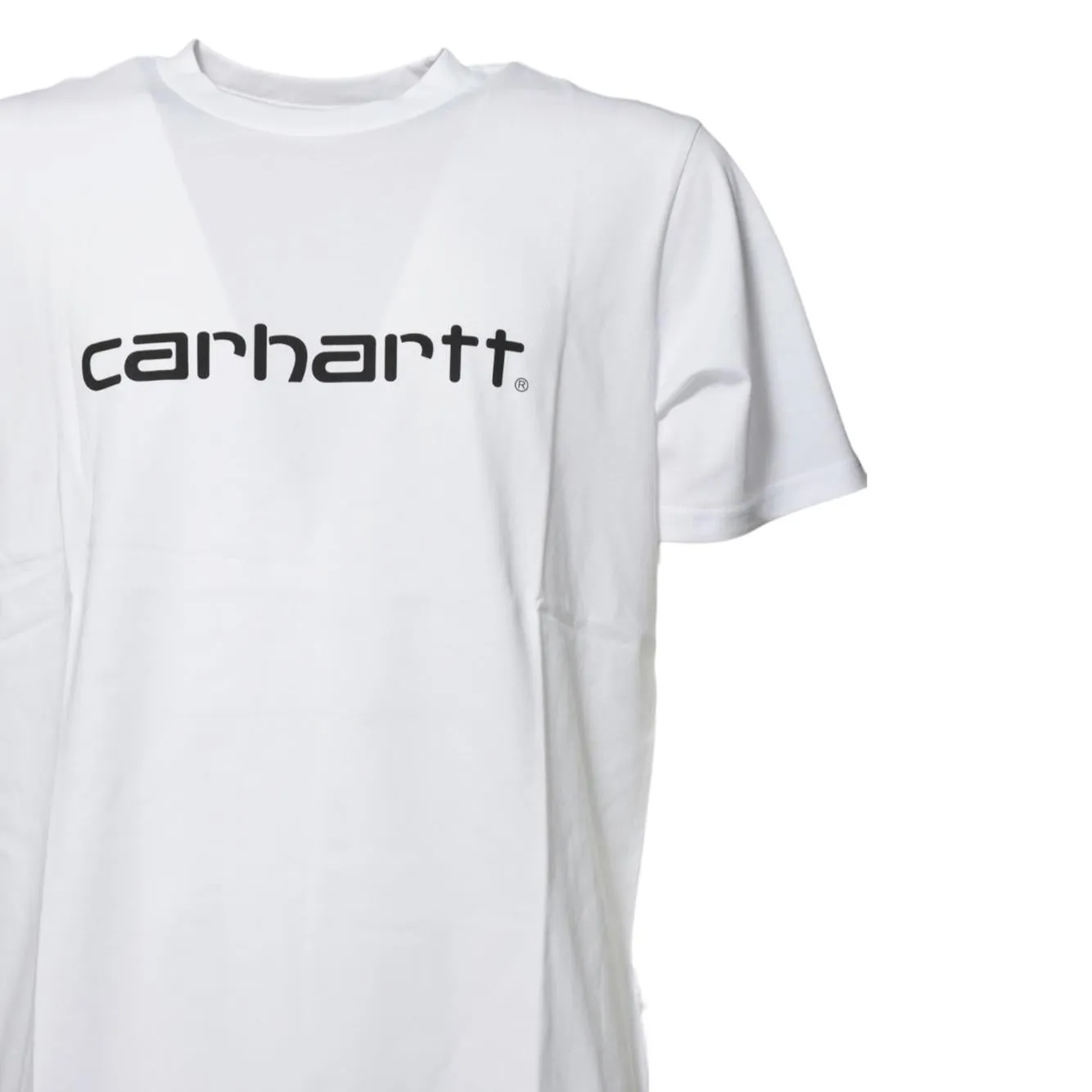 Carhartt WIP Script I031047 t-shirt cotone bianca