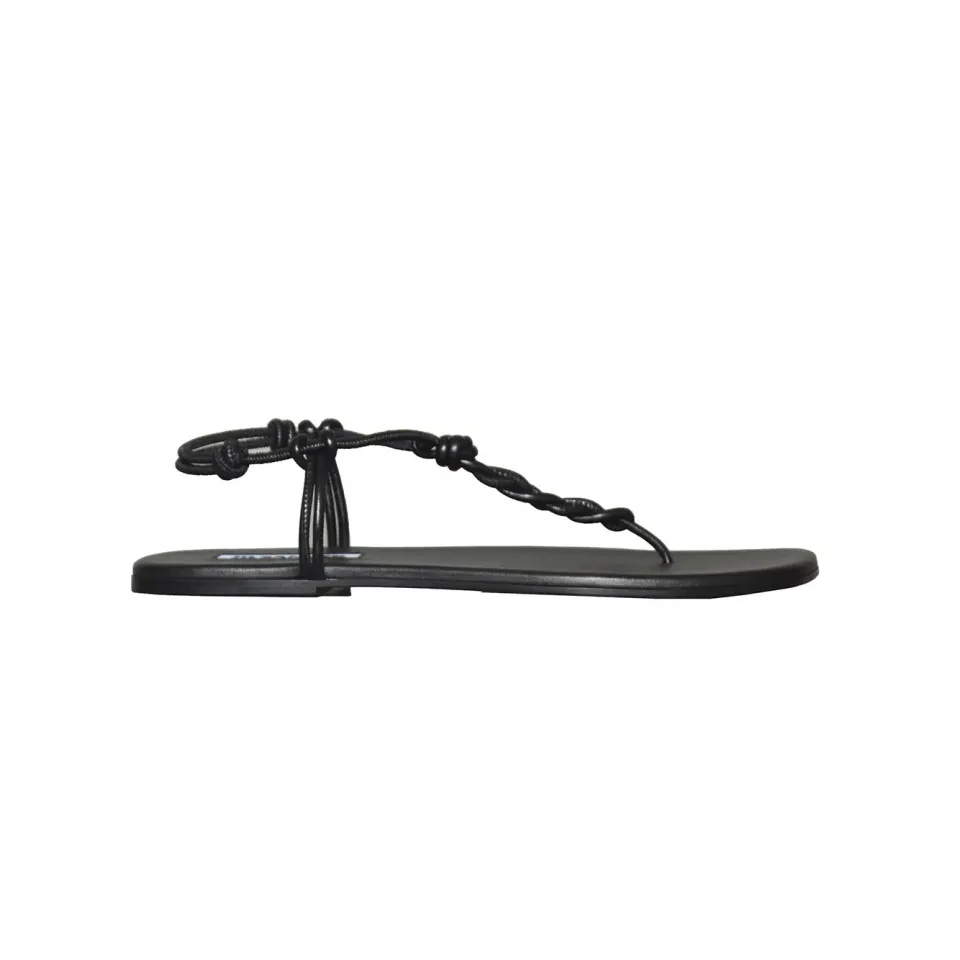 Jil Sander J16WP0144P7448001 sandali donna neri