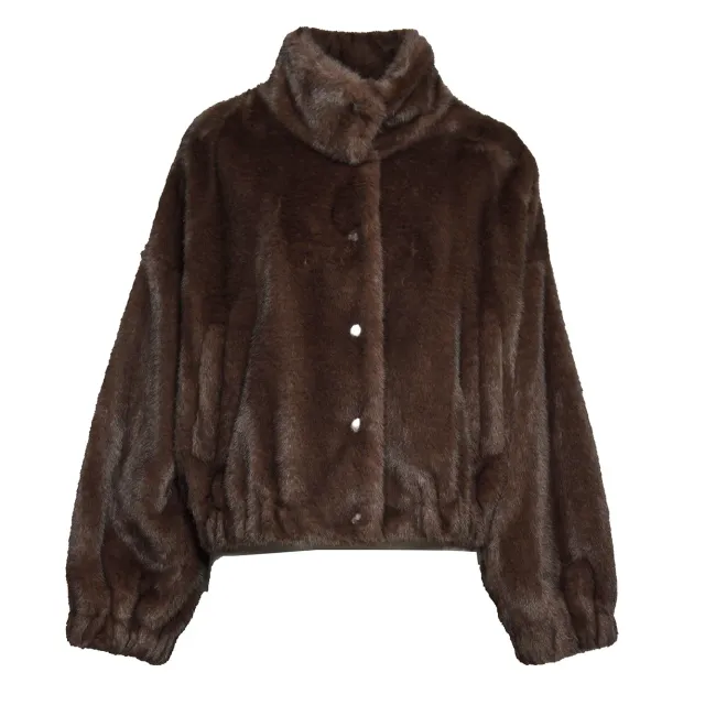 Max Mara Weekend Anemone 2625086021600 pelliccia testa di moro