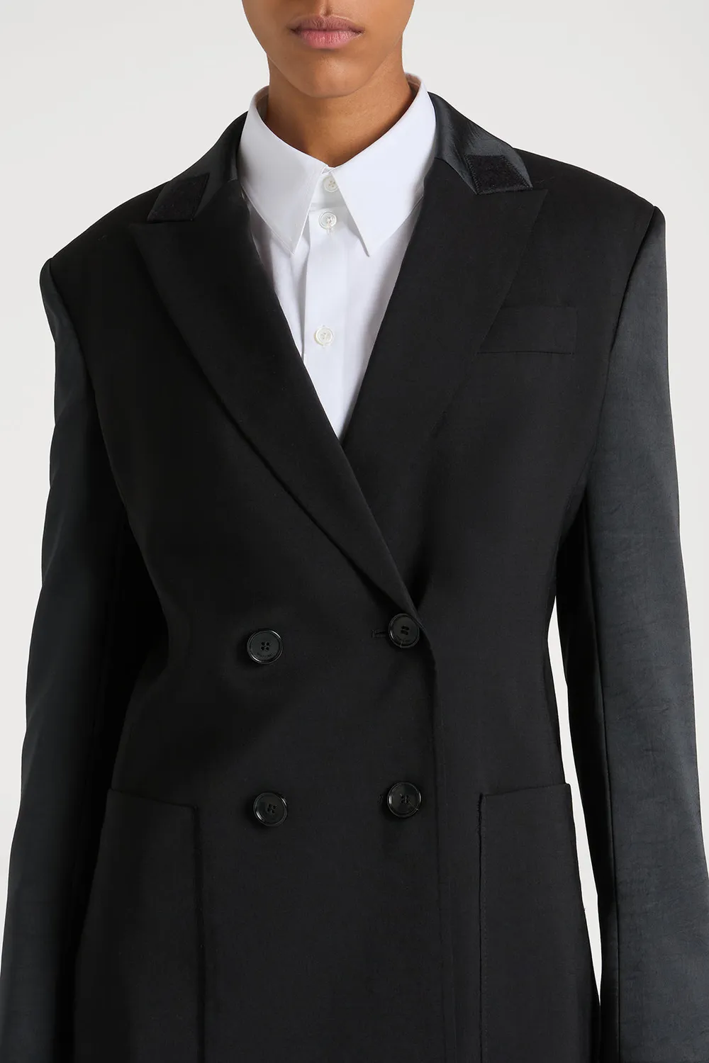 PORTS 1961 blazer Sleek Fusion nero doppiopetto