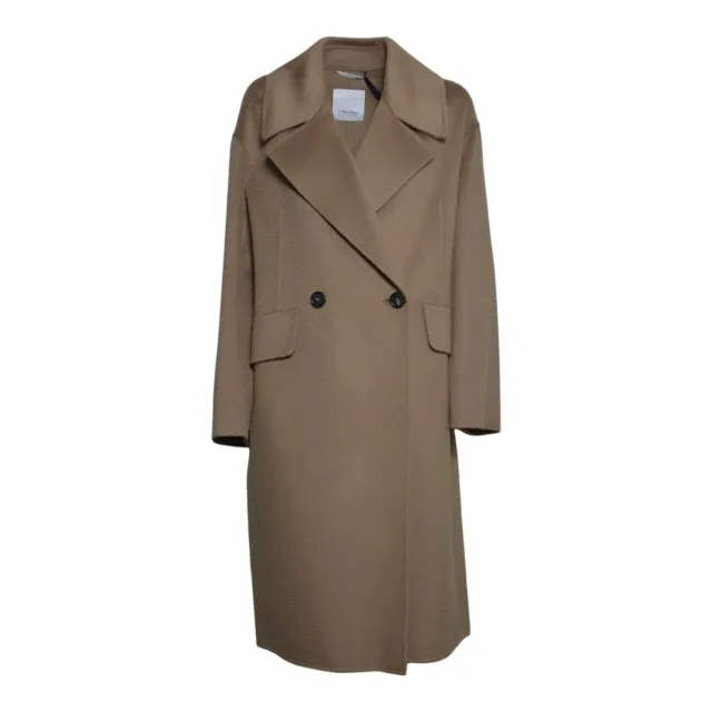 S Max Mara Bruno cappotto cammello lana cashmere
