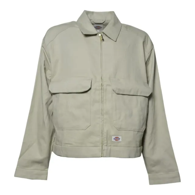 Dickies Hemp Twill Trucker giacca beige eucalyptus