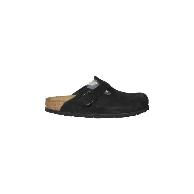 Birkenstock Boston 660473 sabot nero pianta stretta