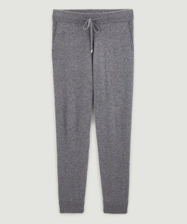 Rodier jogging cashmere uomo grigio medio 2 fili