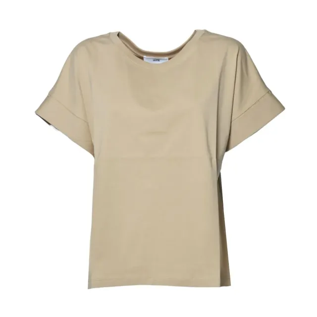 Solotre M1D0125 t-shirt beige cotone jersey