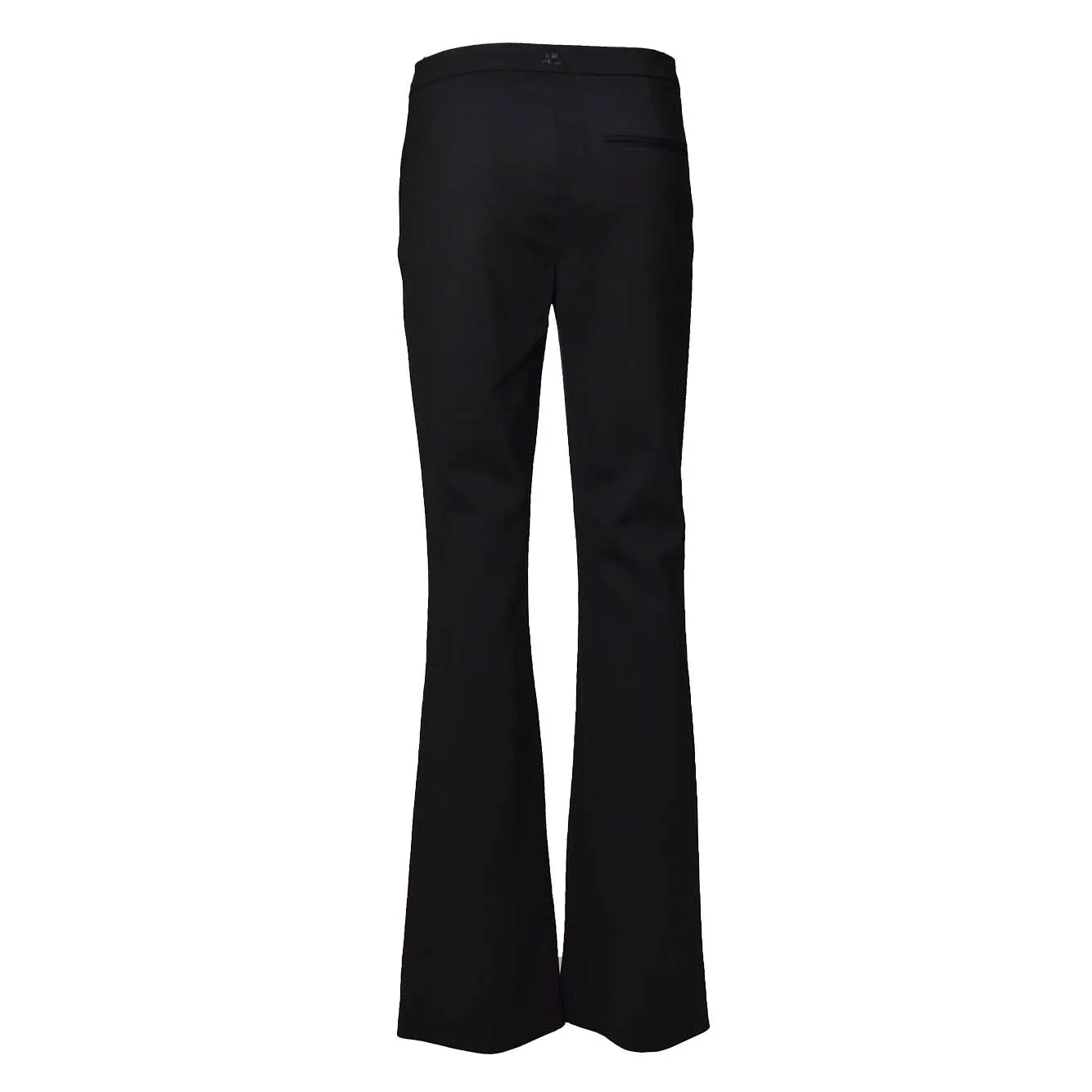 Courrèges Oblique pantalone lana nero donna