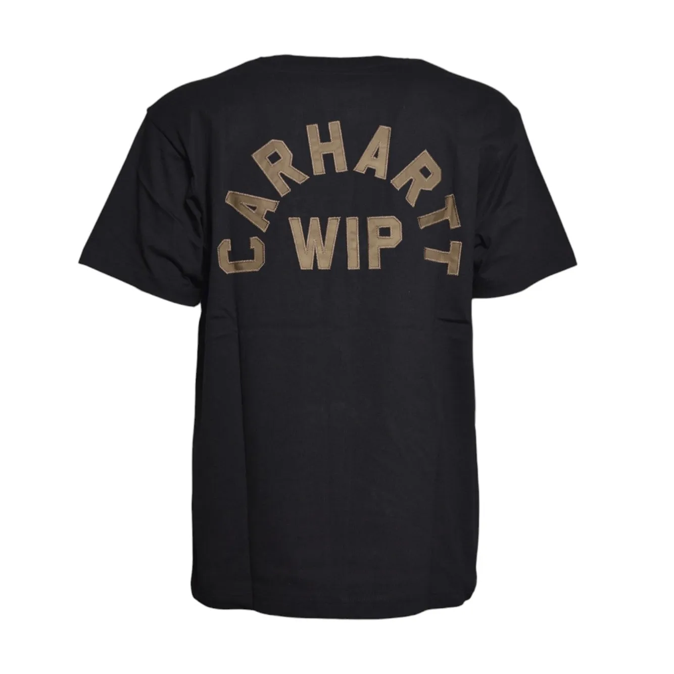 Carhartt WIP Arch Script I037255 t-shirt uomo marrone cotone