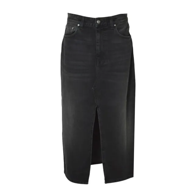 Carhartt WIP Brandon I036330 gonna nero denim cotone