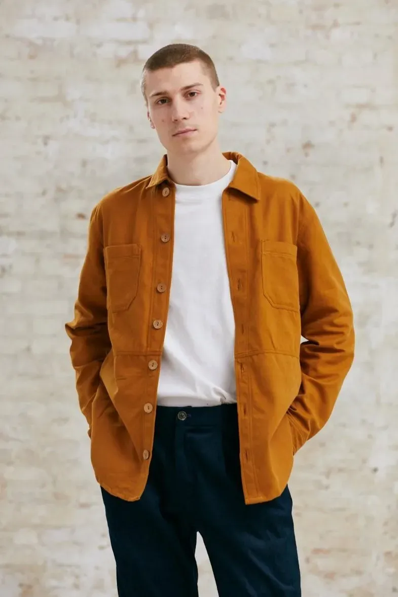 Jyoti Kalagi camicia giacca cotone curry