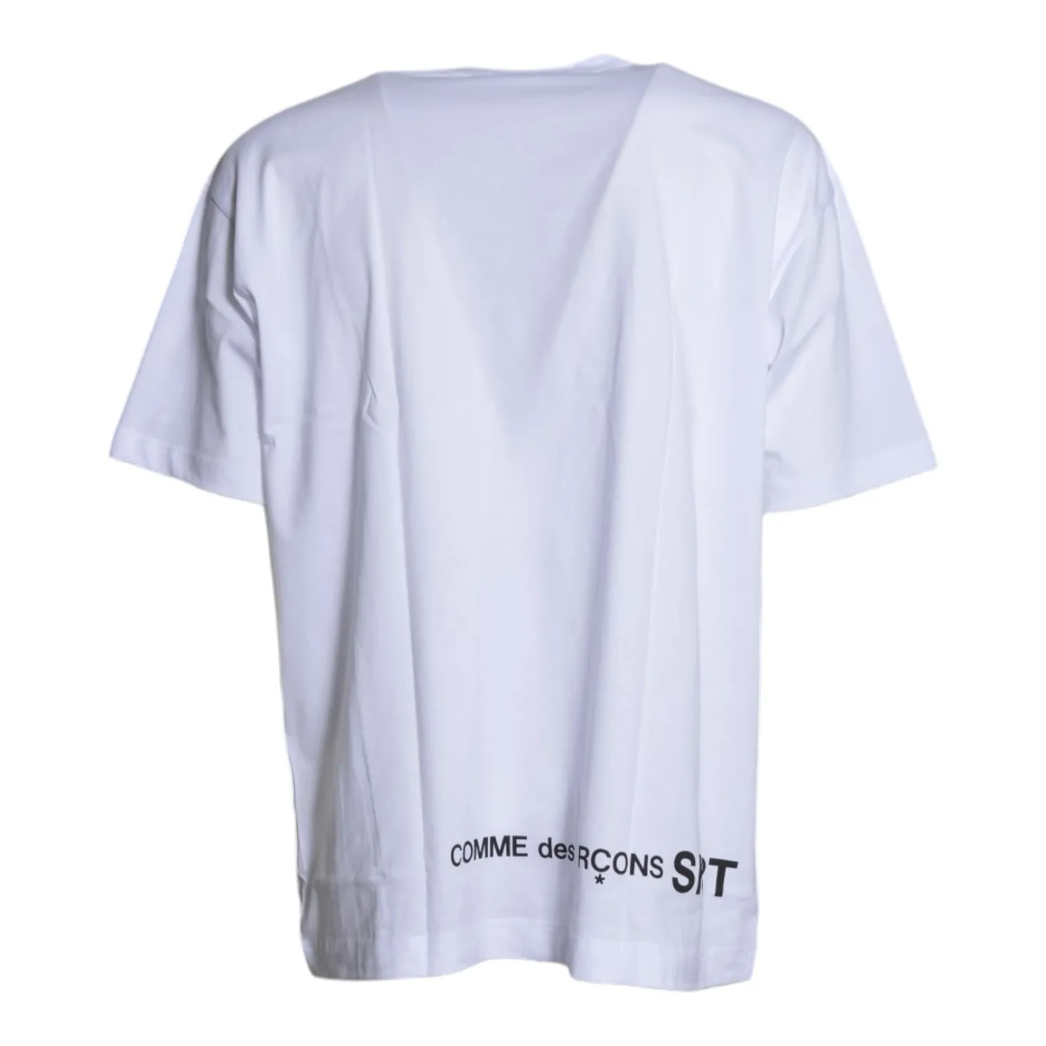 Comme des Garcons Shirt FQT008S26 t-shirt bianca cotone