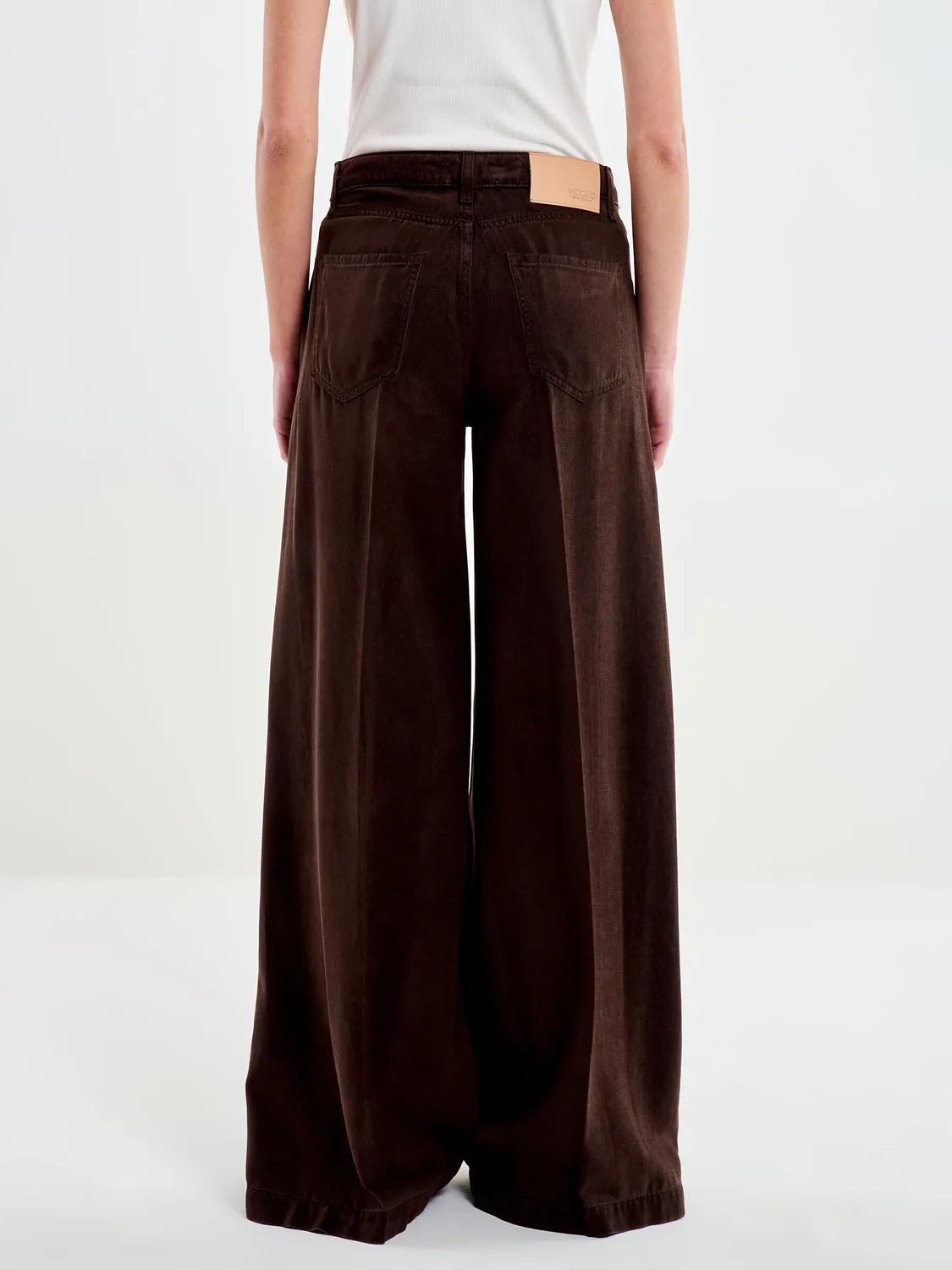 Vicolo Jeans Madison Wide Leg fondente taglie XS-L lyocell