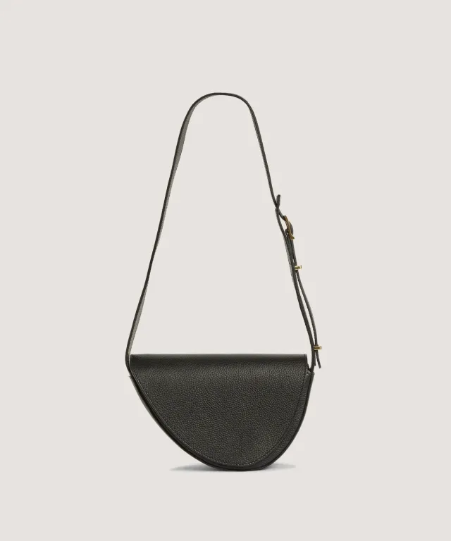 Rodier Valeria borsa pelle nera tracolla Made in Italy