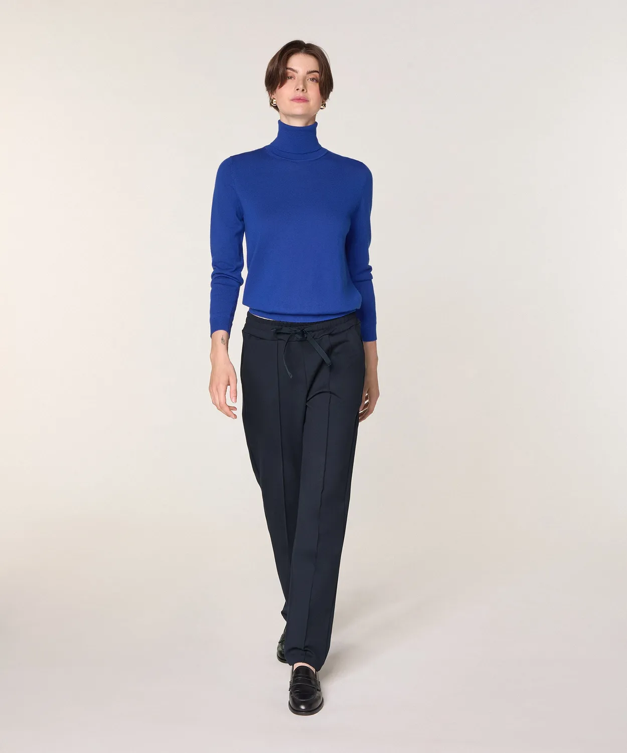 Rodier Pantaloni Jogging Milano Blu Marino