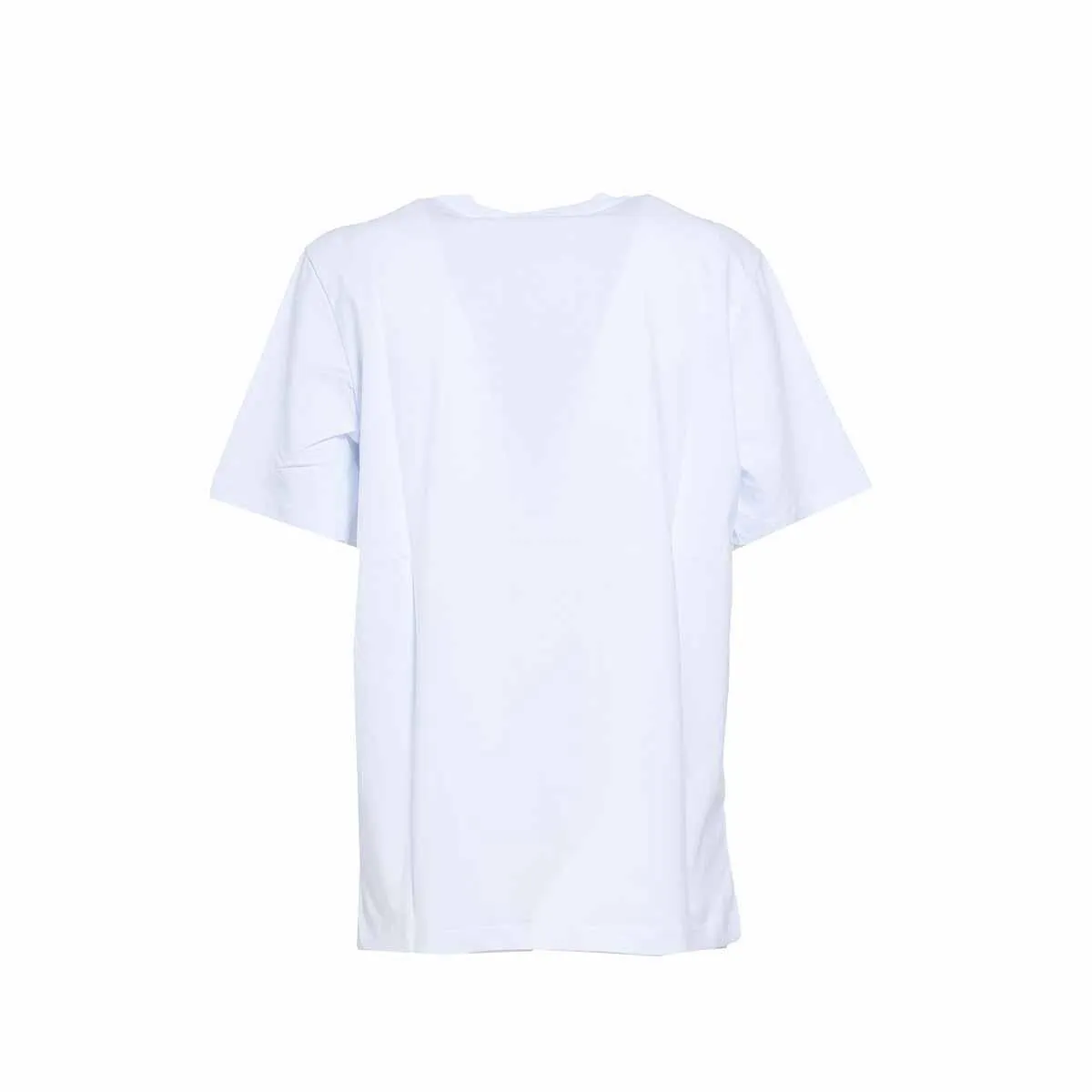 MSGM Logo 3540MM103237798 t-shirt bianca cotone