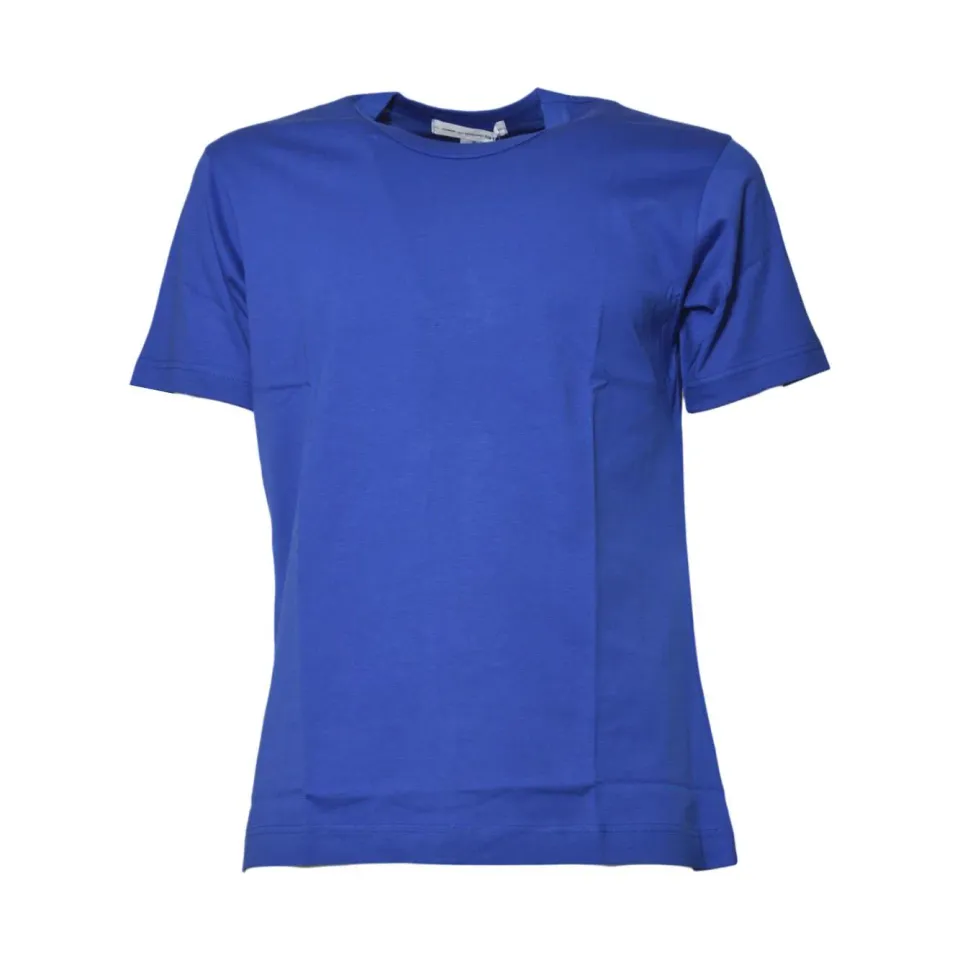 Comme des Garçons Shirt FPT006W25 t-shirt blu cotone
