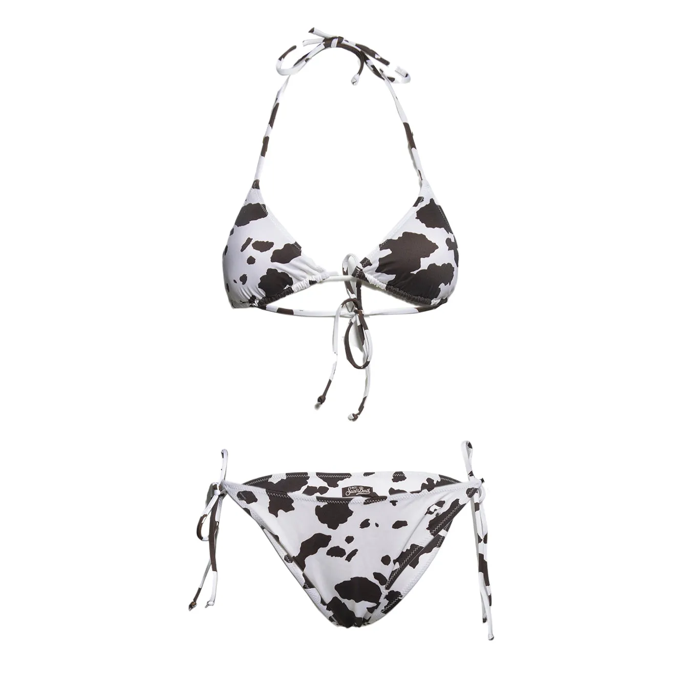 Saint Barth Leah LEH00011 top bikini animalier lurex